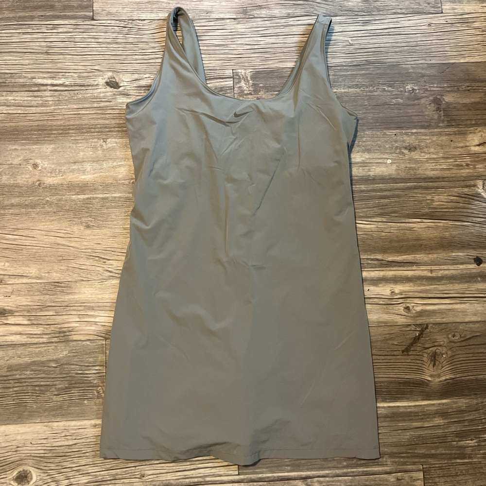 Nike Gray Sleeveless Dress